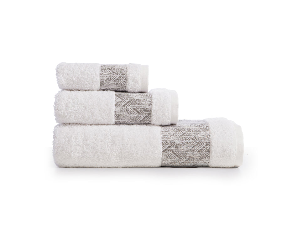 Σετ Πετσέτες 3τμχ Εκρού Depreo Nef-Nef Homeware