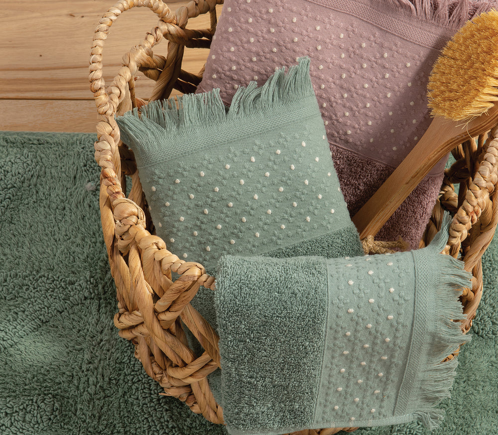 Πετσέτα Προσώπου Πράσινη Zasmen 50X90 Nef-Nef Homeware