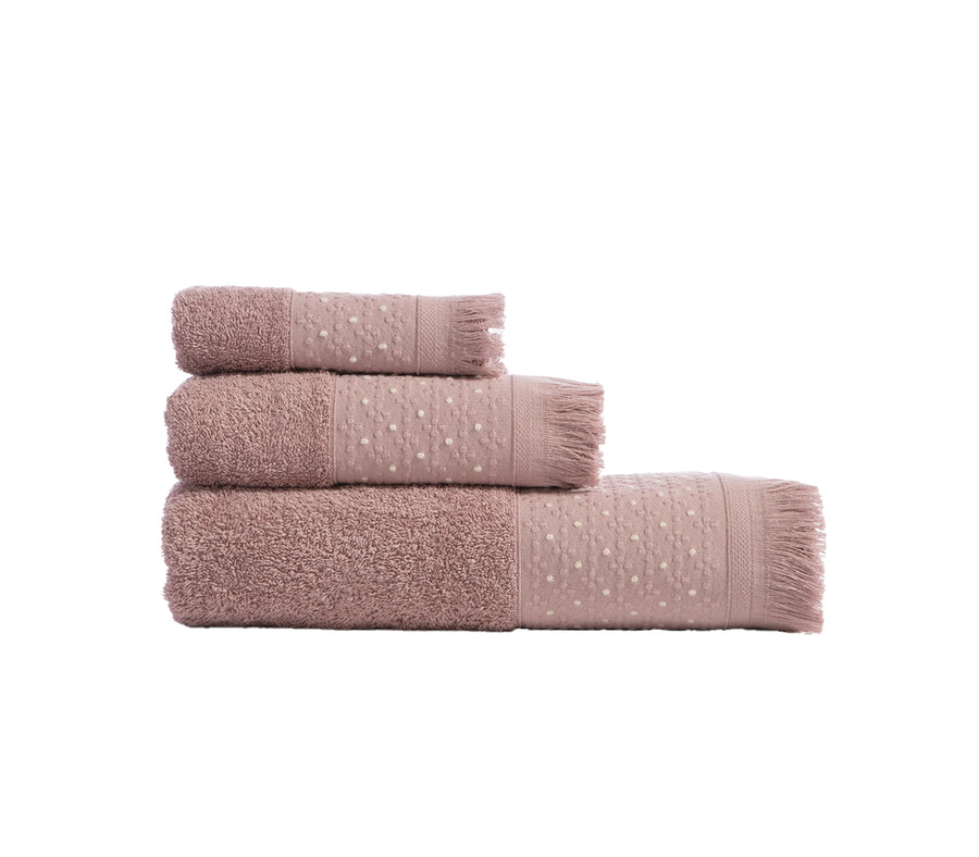 Σετ Πετσέτες 3τμχ Μωβ Zasmen Nef-Nef Homeware
