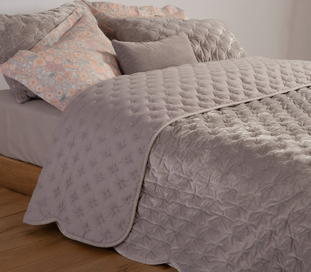 Κουβερλί Υπέρδιπλο Γκρι 230Χ240 Priver Nef-Nef Homeware
