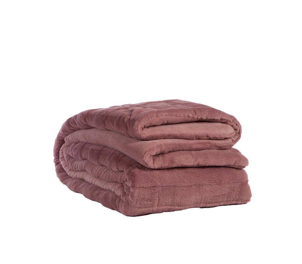 Κουβερτοπάπλωμα Διπλό Μωβ Wane 240X220 Nef-Nef Homeware