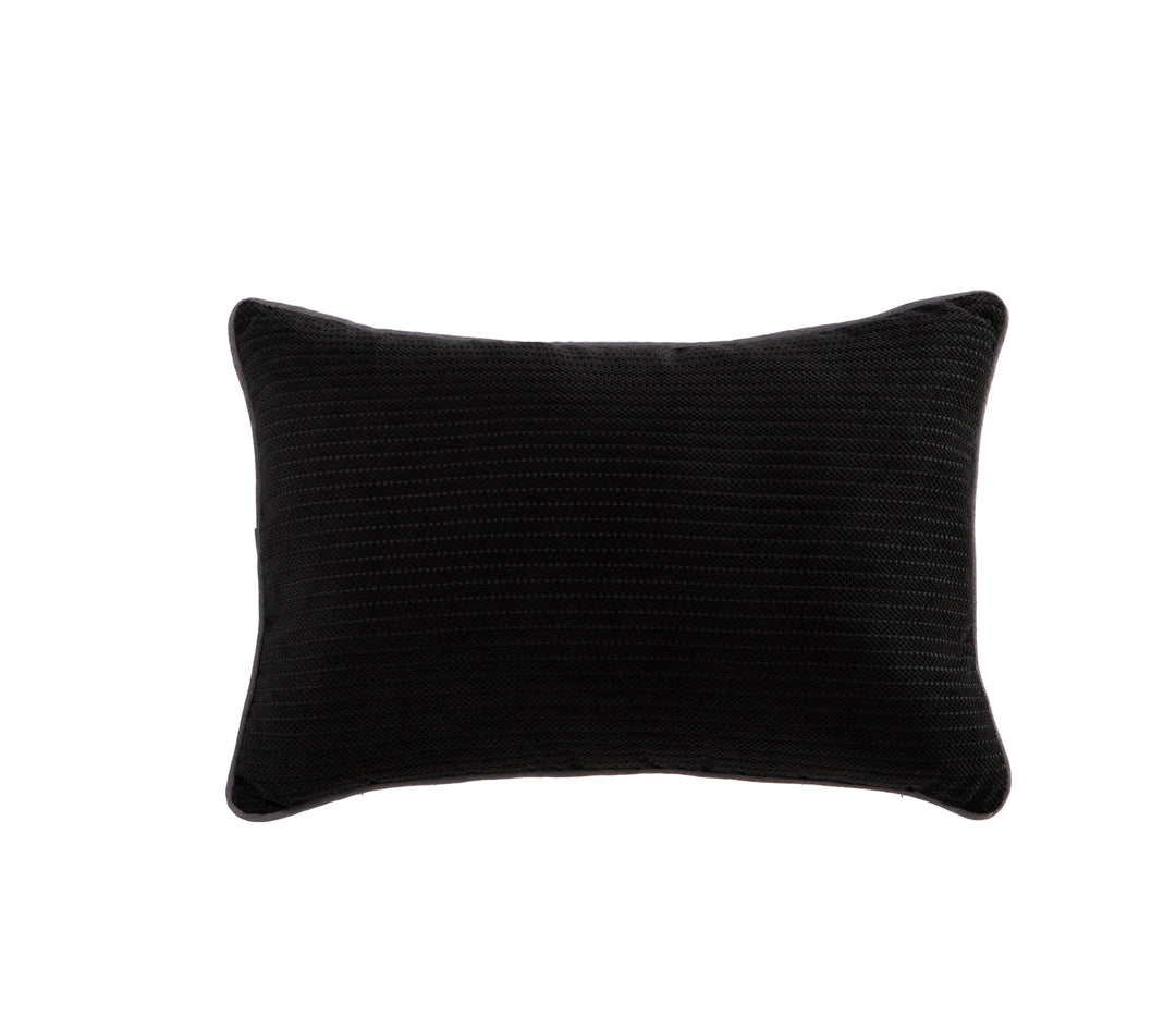 Διακοσμητικό Μαξιλάρι Μαύρο Santana 35X50 Nef-Nef Homeware