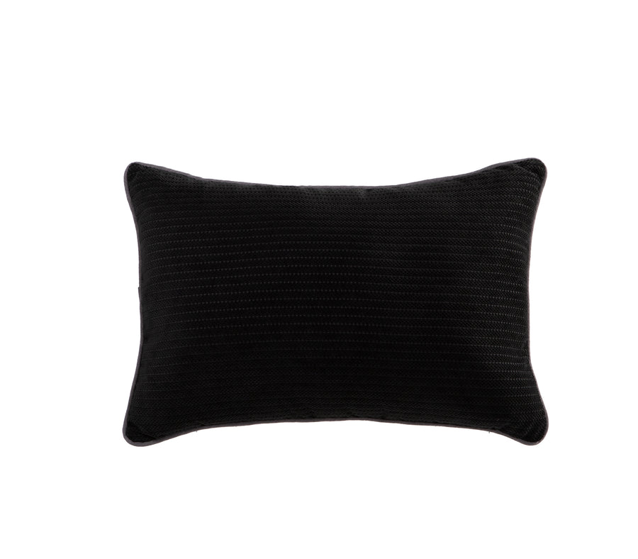 Διακοσμητικό Μαξιλάρι Μαύρο Santana 35X50 Nef-Nef Homeware