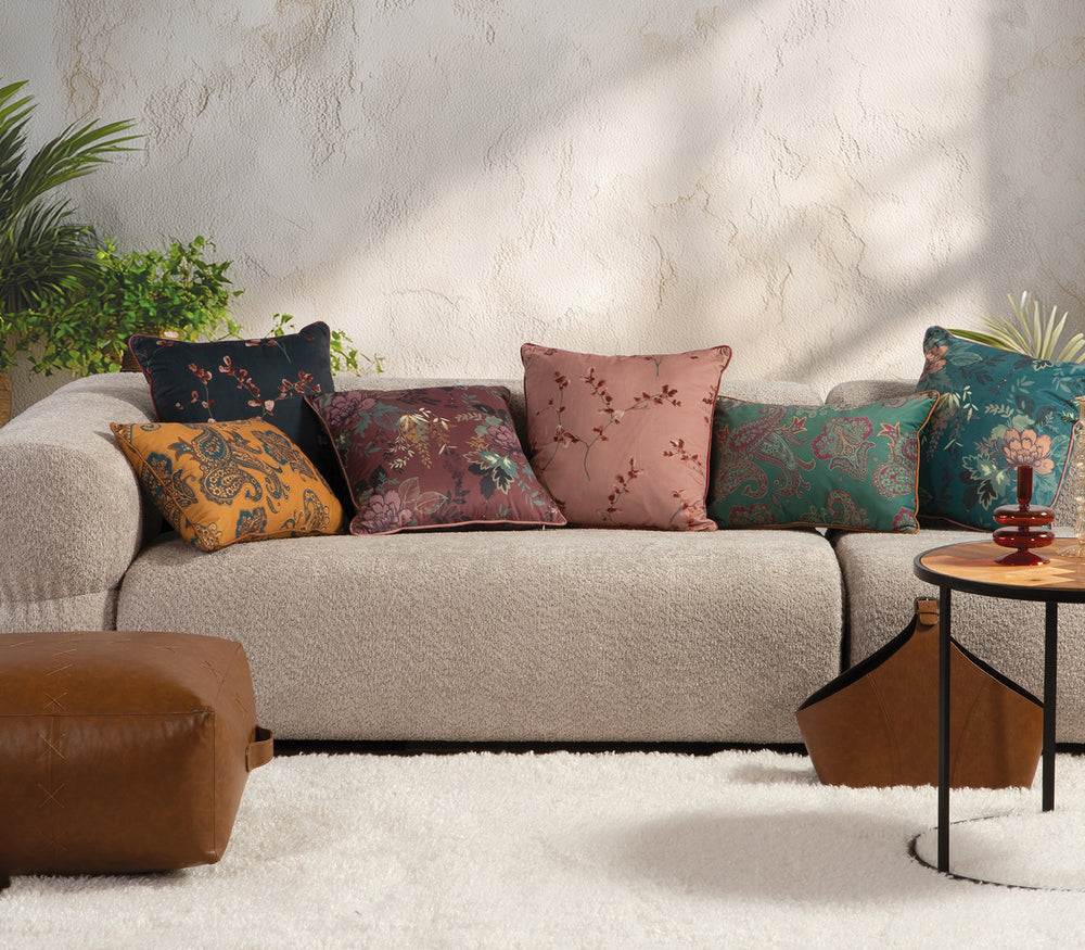 Διακοσμητικό Μαξιλάρι Ροζ Vania 45X45 Nef-Nef Homeware