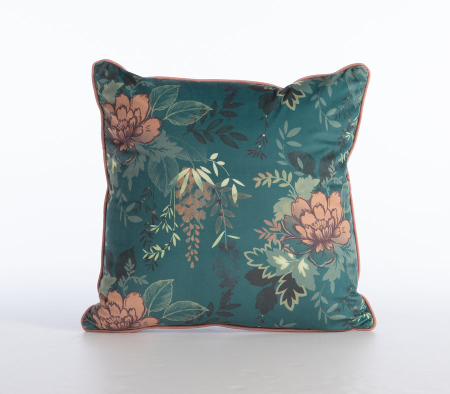 Διακοσμητικό Μαξιλάρι Τιρκουάζ Optasia 45X45 Nef-Nef Homeware