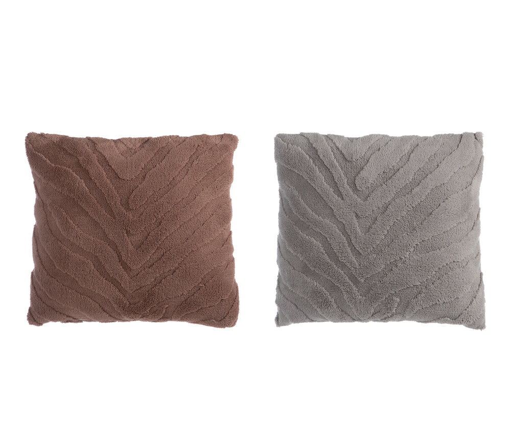 Διακοσμητικό Μαξιλάρι Γκρι Sherpa Berien 45X45 Nef-Nef Homeware