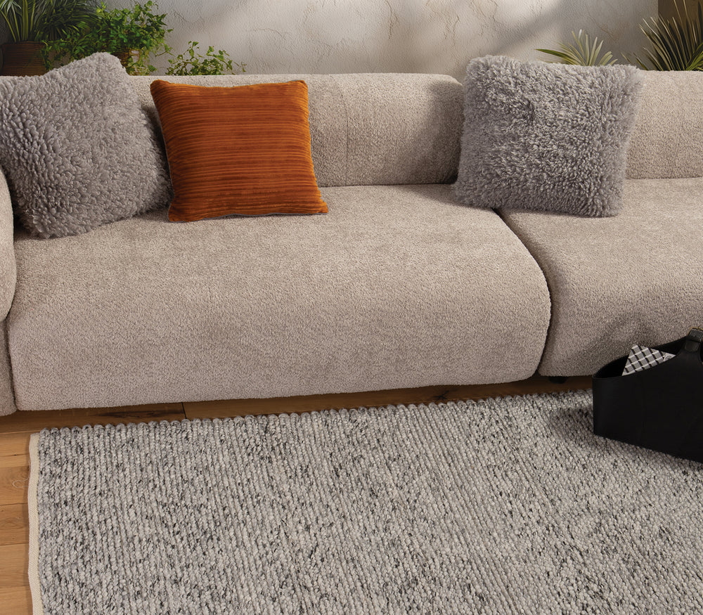 Γκρι Χαλί Πολυεστερικό Lodrin 70X140 Nef-Nef Homeware