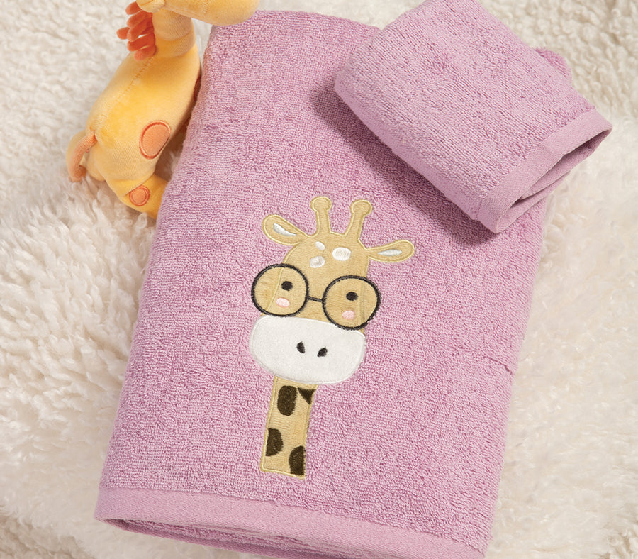 Παιδικές Πετσέτες Μωβ Σετ 2τμχ Roller Friends Nef-Nef Homeware