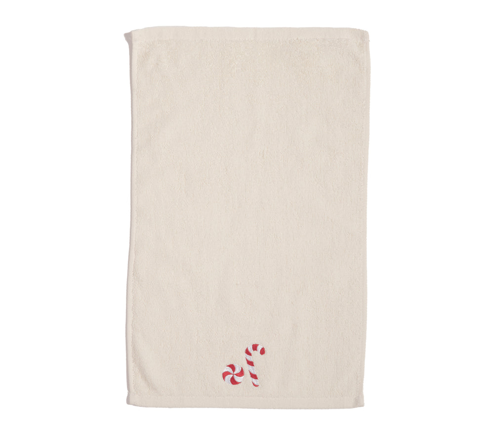 Χριστουγεννιάτικες Πετσέτες Σετ 2τμχ Εκρού Sweet Christmas Nef-Nef Homeware