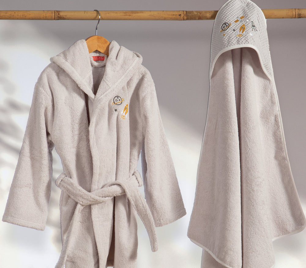 Βρεφική Καπα Γκρι Special Party 75X75 Nef-Nef Homeware