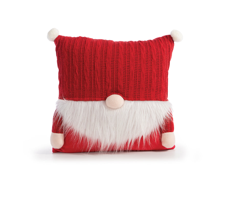 Χριστουγεννιάτικη Μαξιλαροθήκη Κόκκινη Gnome Beard 40X40 Nef-Nef Homeware