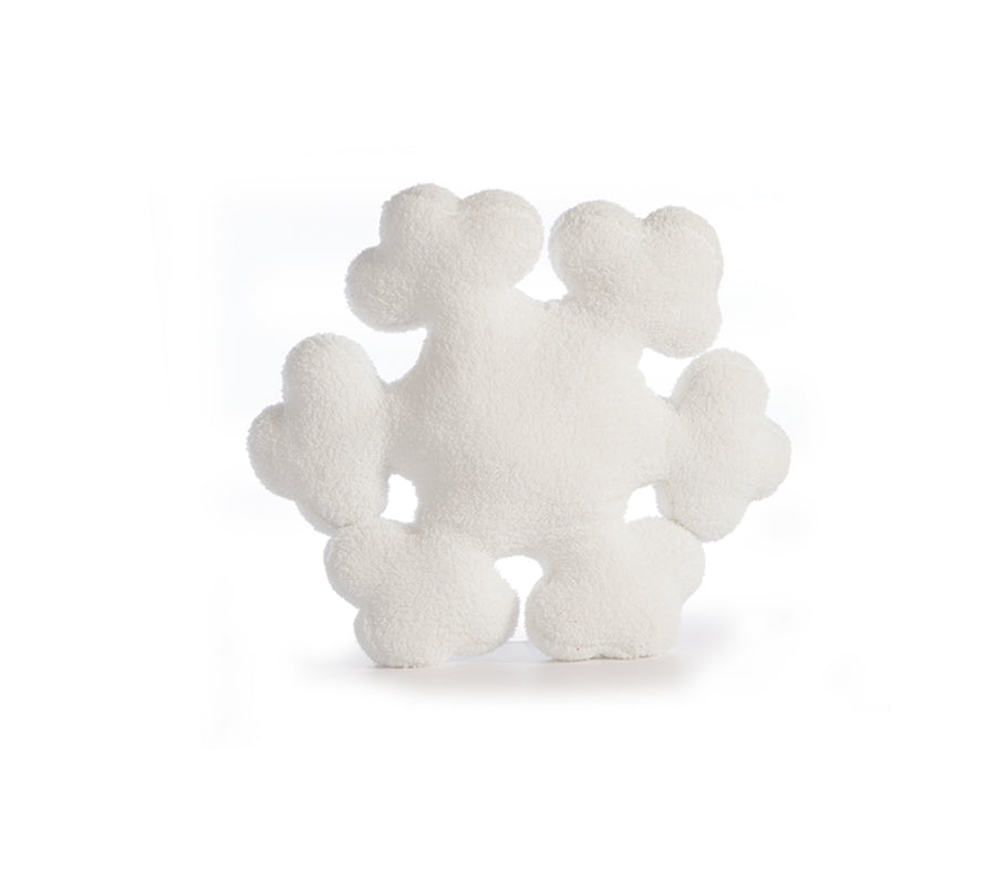 Χριστουγεννιάτικο Διακοσμητικό Μαξιλάρι Άσπρο Snowflake D45 Nef-Nef Homeware