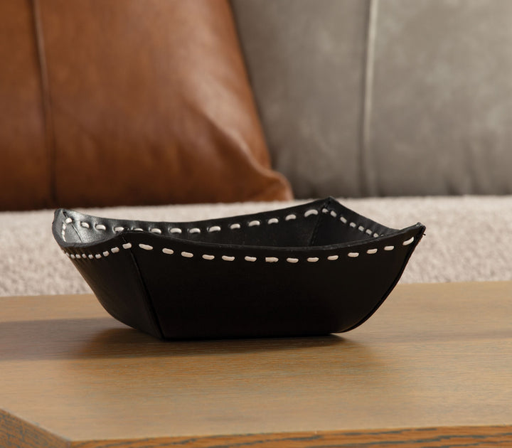 Καλάθι Καφέ από Τεχνητό Δέρμα Lethal 20X20X7 Nef-Nef Homeware