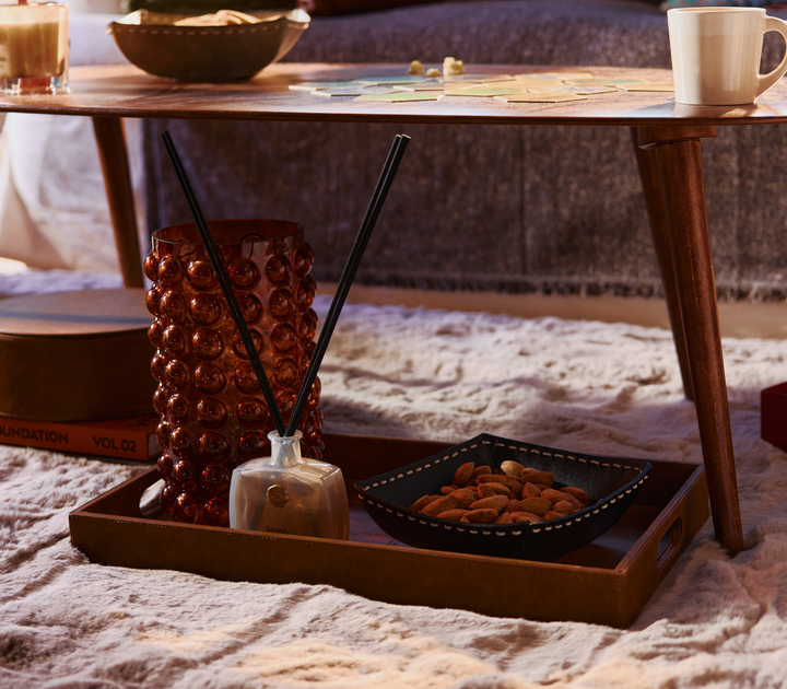 Καλάθι Καφέ από Τεχνητό Δέρμα Lethal 20X20X7 Nef-Nef Homeware