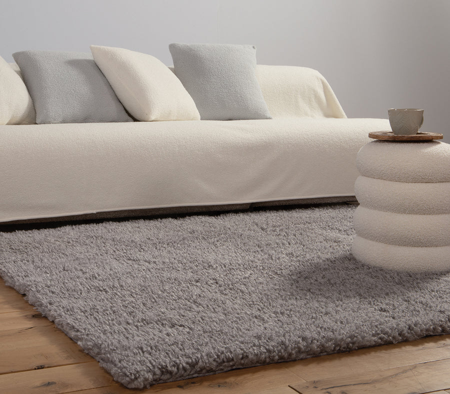 Χαλί Γκρι Πολυεστερικό Oscar 75X140 Nef-Nef Homeware