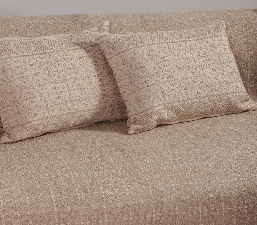 Ριχτάρι Τριθέσιου Καναπέ Μπεζ Jeneria 170Χ300 Nef-Nef Homeware