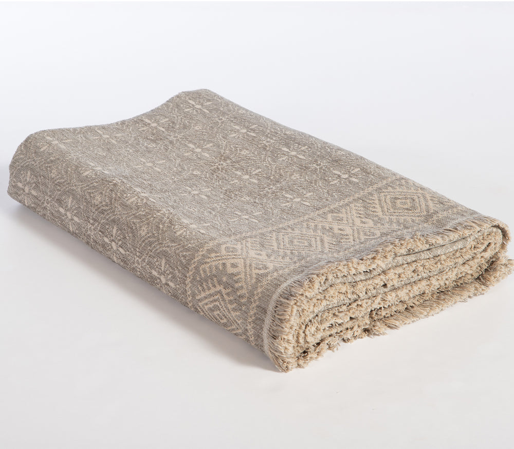 Ριχτάρι Πολυθρόνας Γκρι Jeneria 170X180 Nef-Nef Homeware