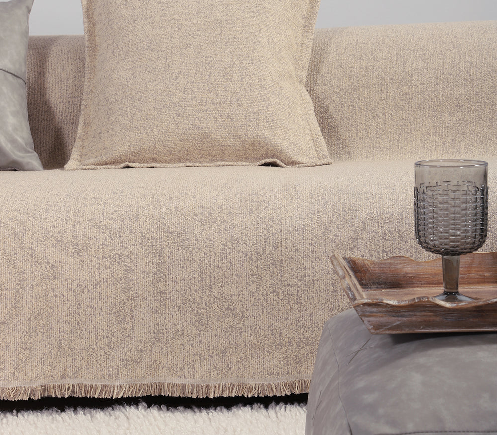 Ριχτάρι Πολυθρόνας Εκρού Alamo 170X180 Nef-Nef Homeware
