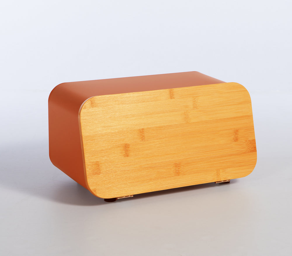 Ψωμιέρα Μεταλλική Κεραμιδί Nef-Nef Homeware 34,5X19X17