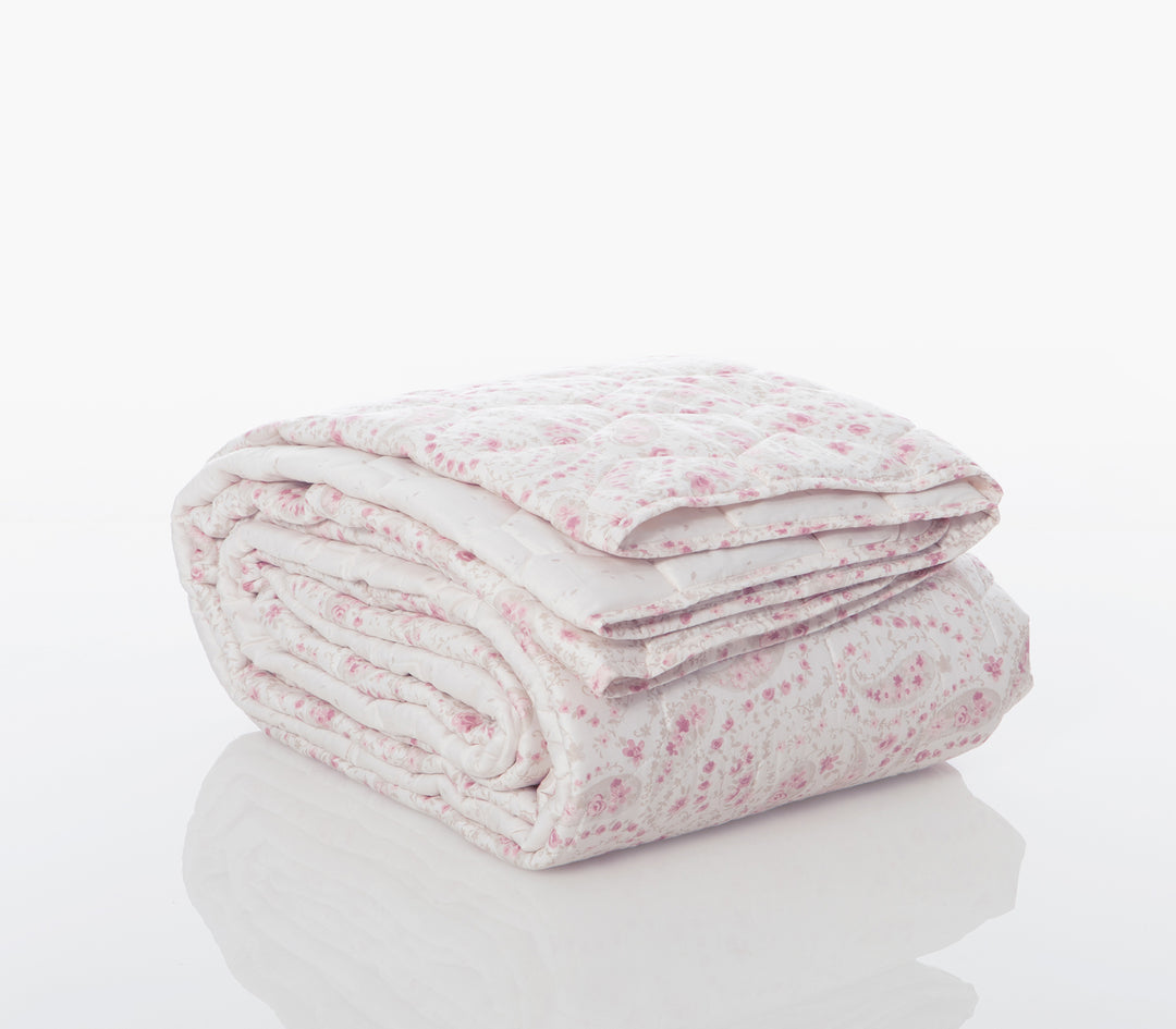 Κουβερλί Υπέρδιπλο Εκρού-Ροζ 230Χ240 Mirelle Nef-Nef Homeware