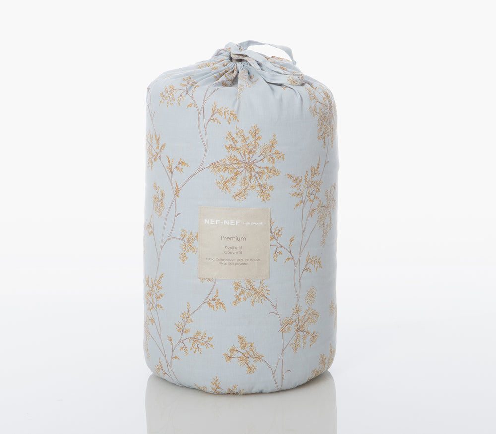 Κουβερλί Υπέρδιπλο Ανοιχτό Μπλε 230Χ240 Foxy Nef-Nef Homeware