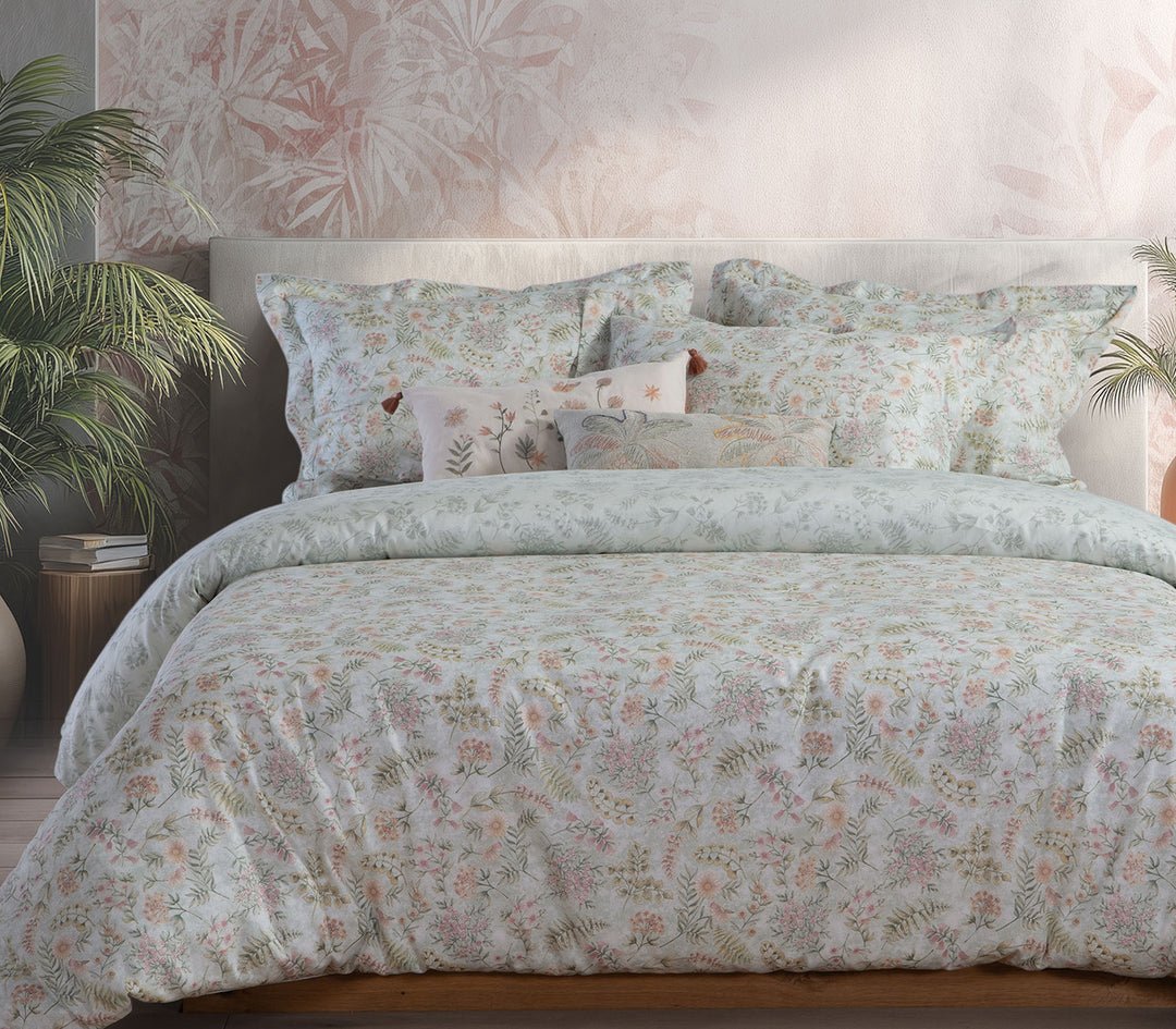 Σετ Σεντόνια King Size Βαμβακοσατέν Μέντα Blessing 280X270 Nef-Nef Homeware