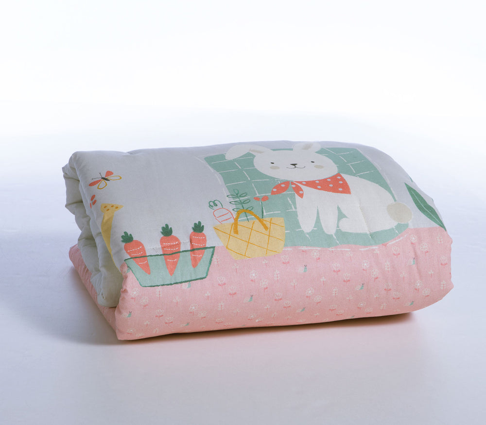 Βρεφικό Κουβερλί Κούνιας Τιρκουάζ Pic Nic Together 110Χ140cm Nef-Nef Homeware