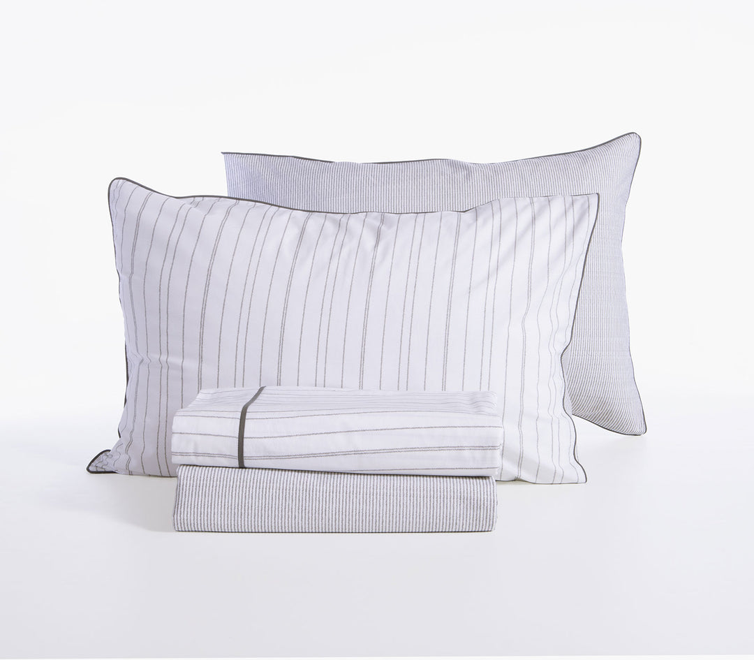 Σετ Σεντόνια Υπέρδιπλα Βαμβακοσατέν Λευκά Optimal 240X270 Nef-Nef Homeware