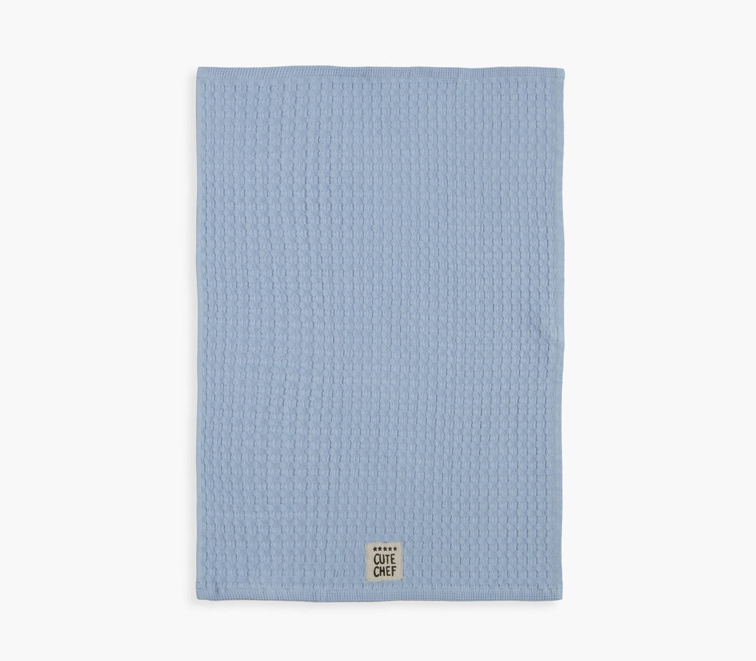 Ποτηρόπανο Ανοιχτό Μπλε Βαμβακερό Cute Chef 45X68cm Nef-Nef Homeware