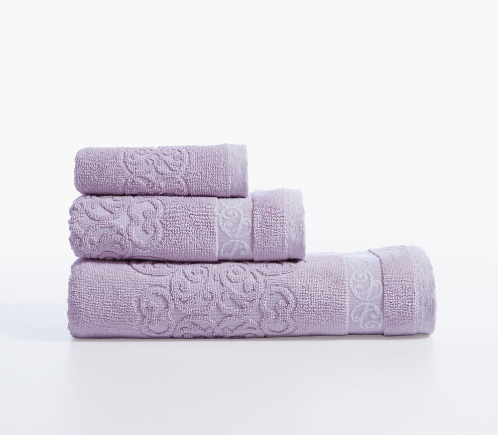 Πετσέτα Χεριών Μωβ Βαμβακερή Zaphira 30X50cm Nef-Nef Homeware