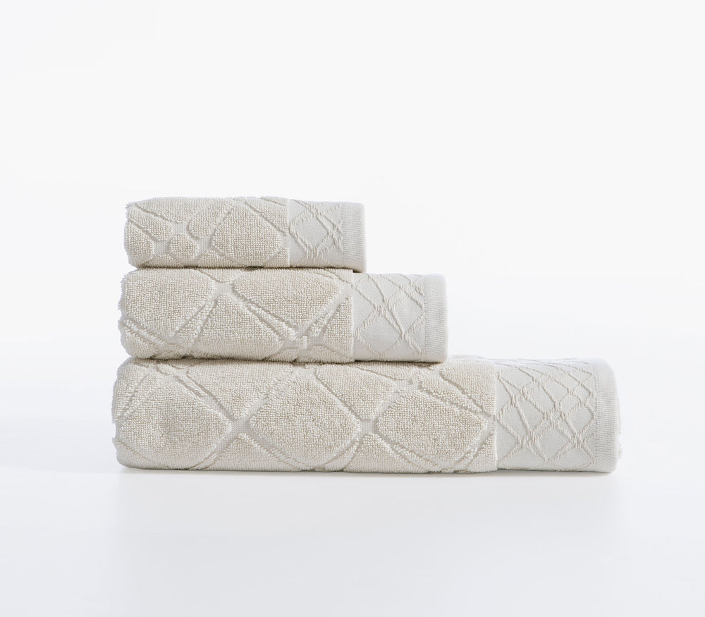 Πετσέτα Χεριών Εκρού Βαμβακερή Breylo 30X50cm Nef-Nef Homeware
