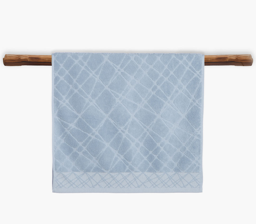 Πετσέτα Προσώπου Μπλε Βαμβακερή Breylo 50X90cm Nef-Nef Homeware
