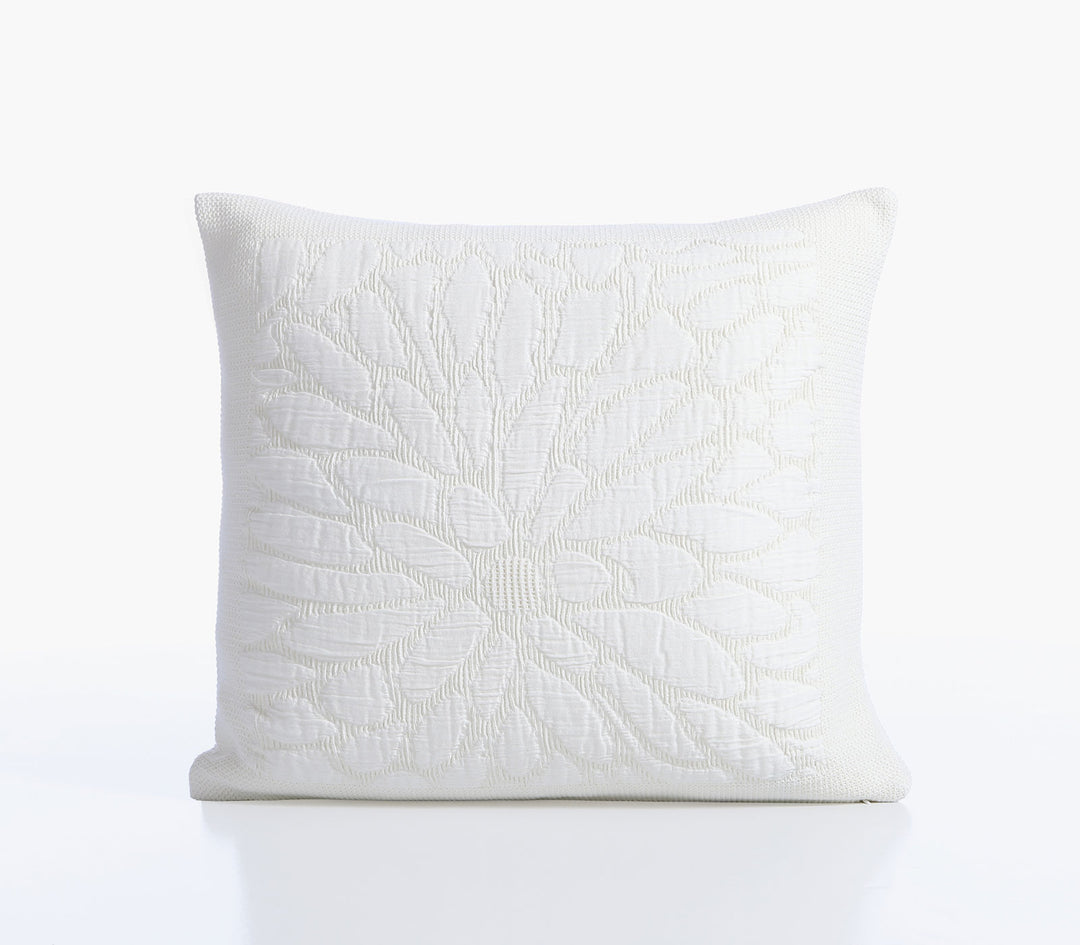 Μαξιλαροθήκη Διακοσμητική Βαμβακερή Ανάγλυφη Μπεζ Tundra 50x50 Nef-Nef Homeware