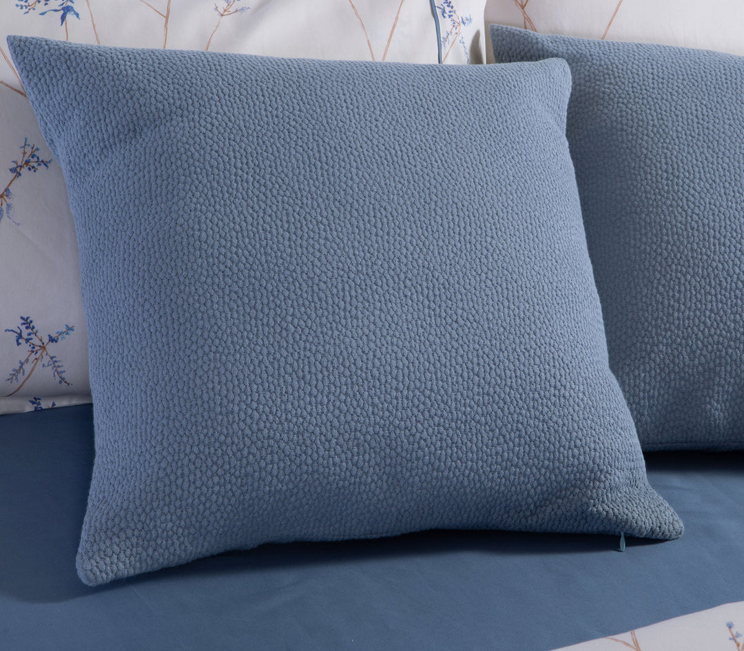 Μαξιλαροθήκη Διακοσμητική Βαμβακερή Μπλε Sensor 50x70 Nef-Nef Homeware