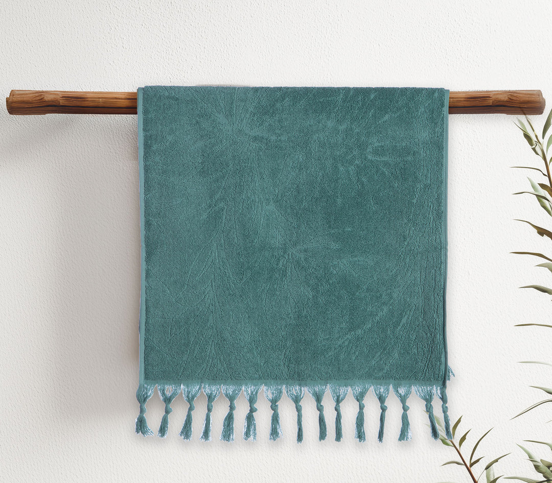 Πετσέτα Προσώπου Πράσινη Βαμβακερή Charisma 50X90cm Nef-Nef Homeware