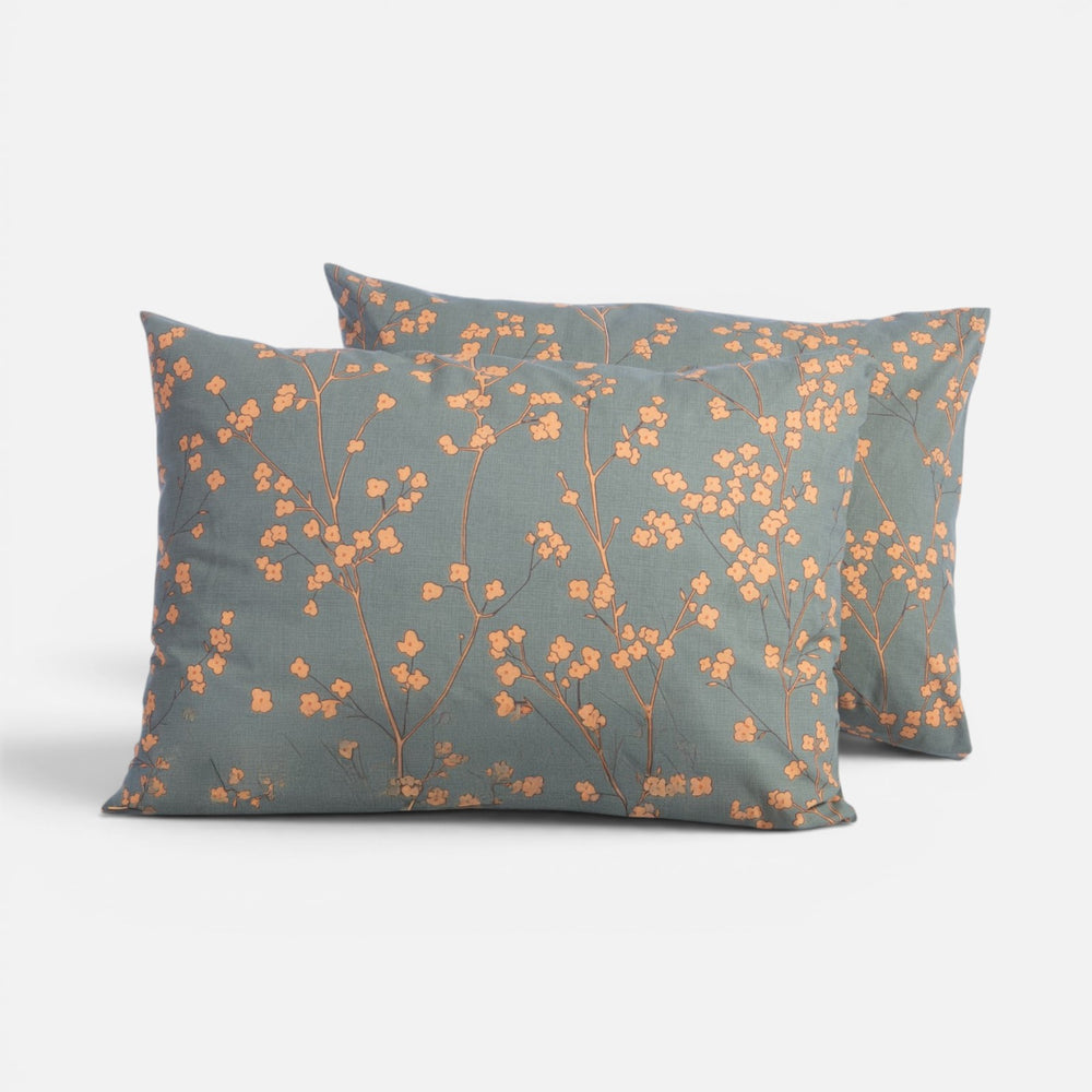 Μαξιλαροθήκη Ύπνου Βαμβακερή Πράσινο Floriva Nef-Nef Homeware