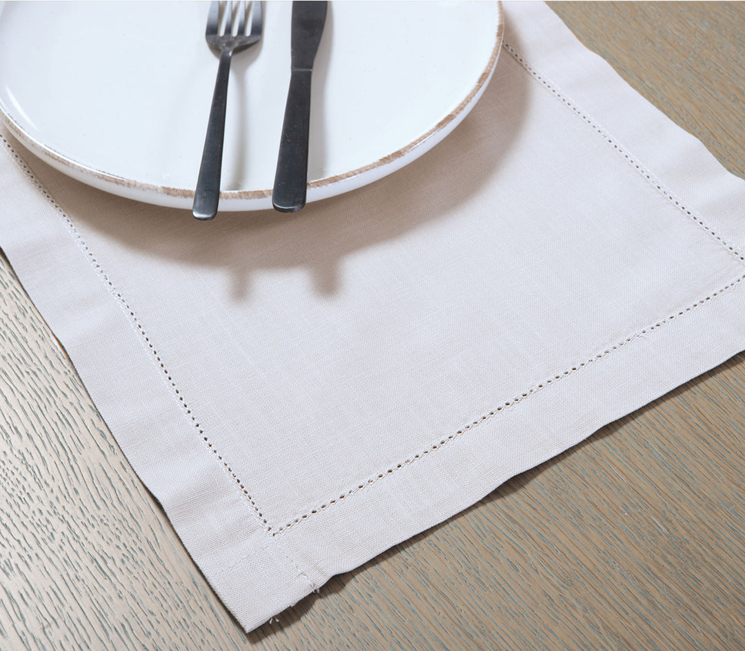 Τραβέρσα Μονόχρωμη Λευκή Βαμβακερή Steady 45X140cm Nef-Nef Homeware