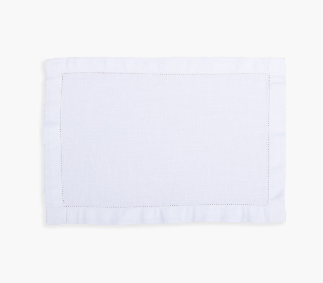 Σουπλά Μονόχρωμο Λευκό Βαμβακερό Steady 33X48cm Nef-Nef Homeware