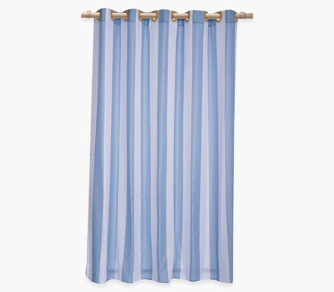 Κουρτίνα Μπάνιου Μπλε Πολυέστερ Vertia 180Χ180cm Nef-Nef Homeware