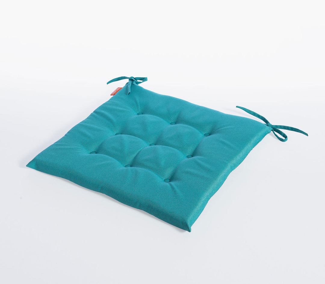 Μαξιλάρι Καρέκλας Αδιάβροχο Τιρκουάζ Samba 40X40X3cm Nef-Nef Homeware