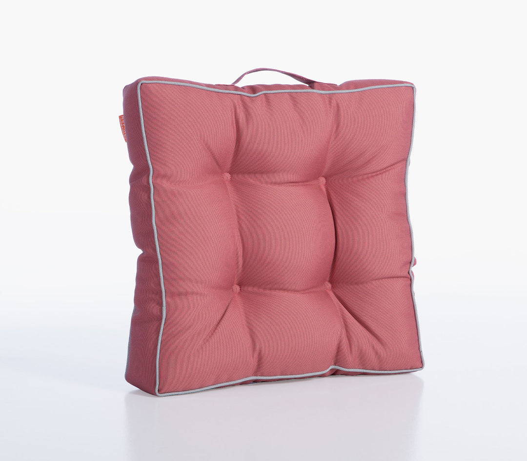 Μαξιλάρι Δαπέδου Αδιάβροχο Κοραλί Samba 45X45X8cm Nef-Nef Homeware