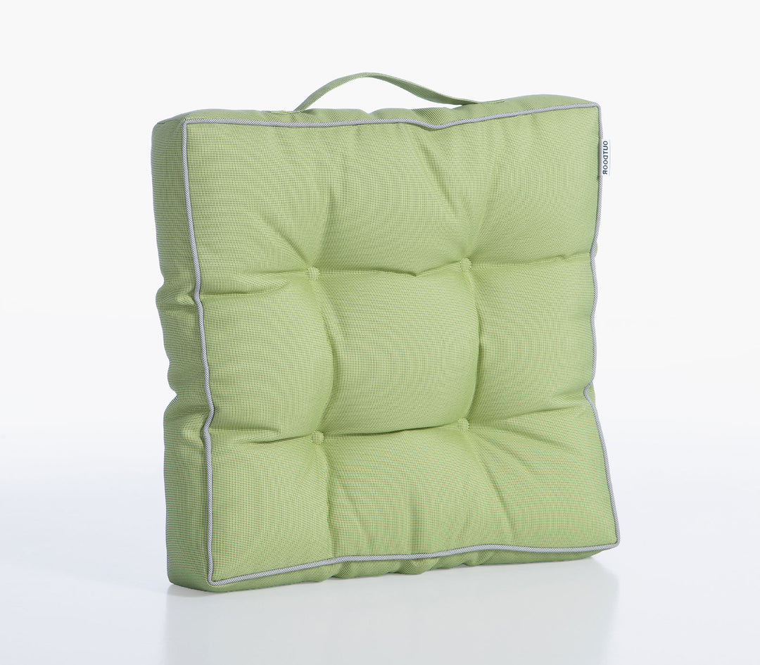 Μαξιλάρι Δαπέδου Αδιάβροχο Πράσινο Samba 45X45X8cm Nef-Nef Homeware