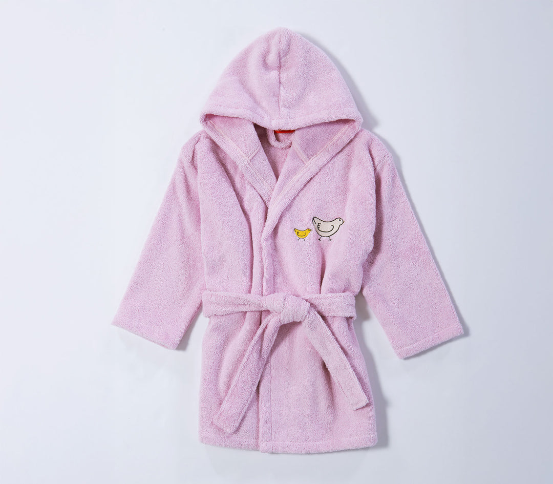 Βρεφικό Μπουρνούζι Βαμβακερό Λιλά Cute & Sweet Nef-Nef Homeware