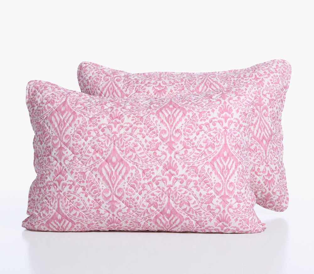 Σετ Μαξιλαροθήκες Διακοσμητικές 2τμχ Πολυεστερικές Φούξια Jetrix 52x72 Nef-Nef Homeware