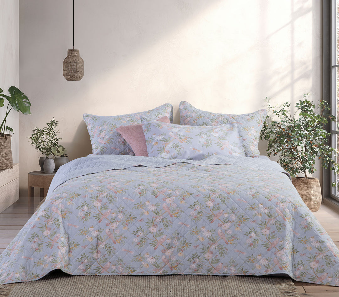 Κουβερλί Υπέρδιπλο Μπλε 230Χ240 Dreamel Nef-Nef Homeware