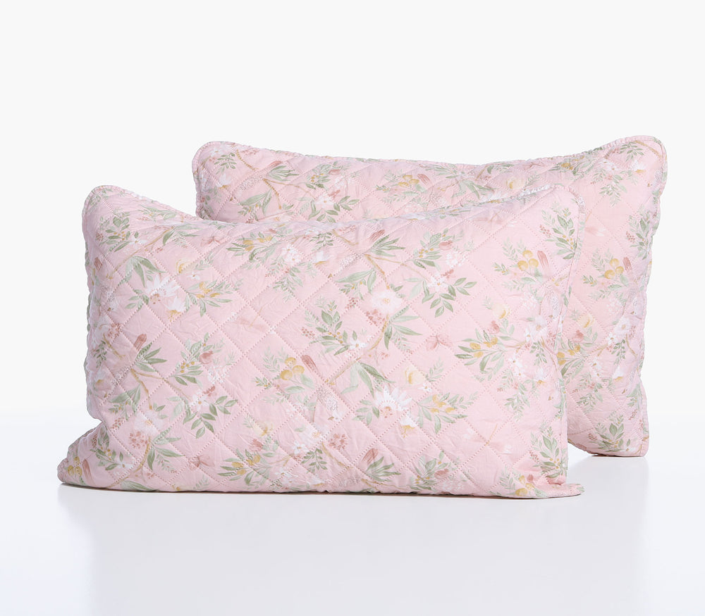 Σετ Μαξιλαροθήκες Διακοσμητικές 2τμχ Πολυεστερικές Ροζ Dreamel 52x72 Nef-Nef Homeware