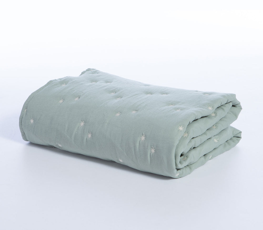 Βρεφικό Κουβερλί Λίκνου Μέντα Special Star 80X110cm Nef-Nef Homeware