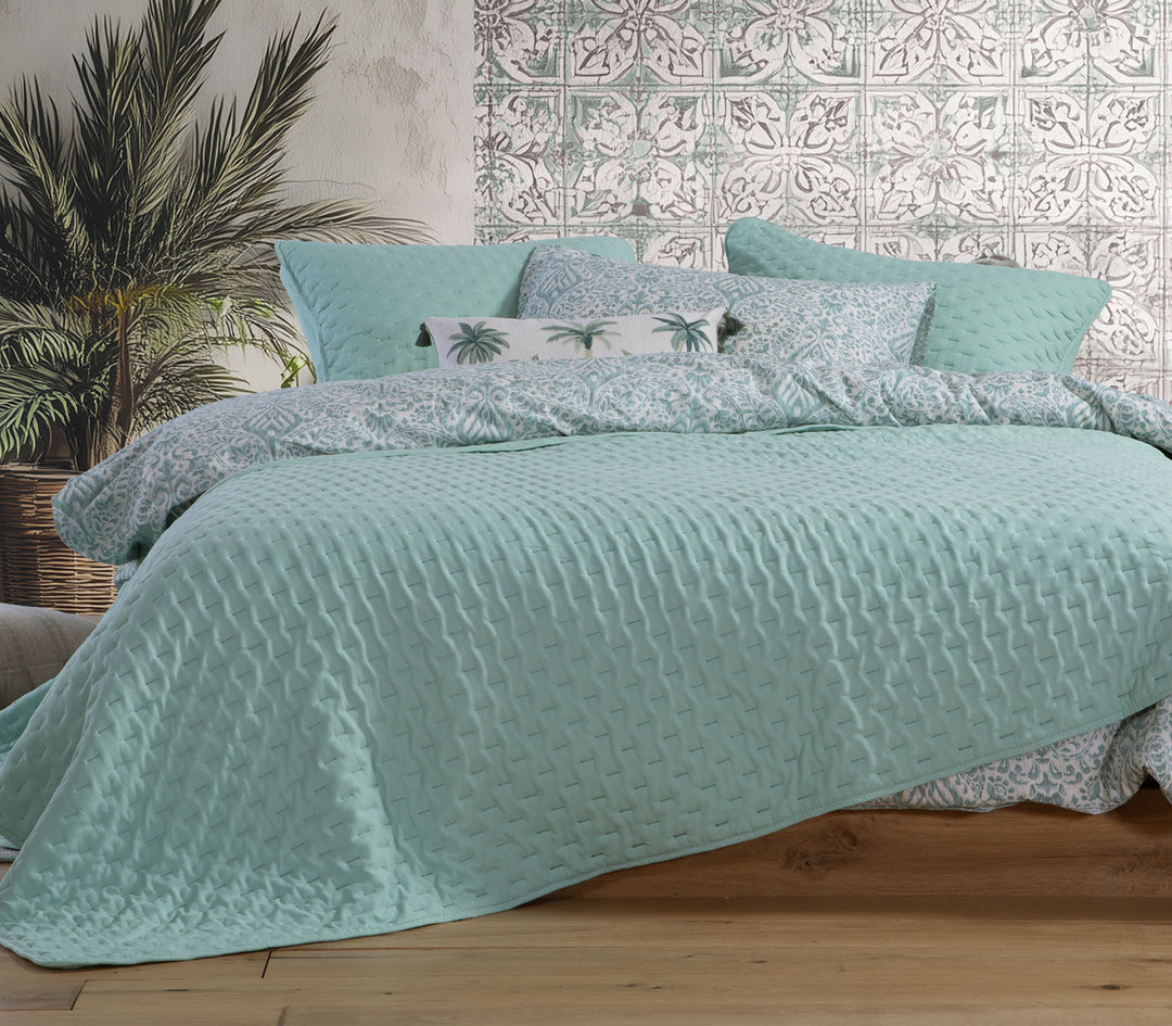 Κουβερλί Μονό Τιρκουάζ Adelle Nef-Nef Homeware