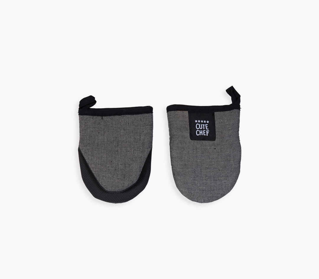 Γάντια Κουζίνας Σετ 2 Τεμαχίων Μαύρο Lorin Nef-Nef Homeware