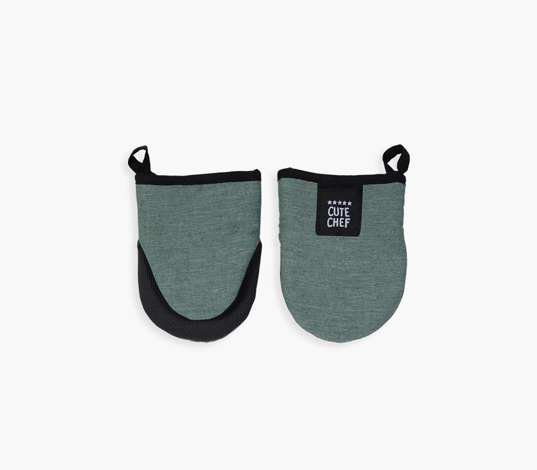 Σετ 2 Τεμαχίων Γάντια Κουζίνας Πράσινο Lorin Nef-Nef Homeware